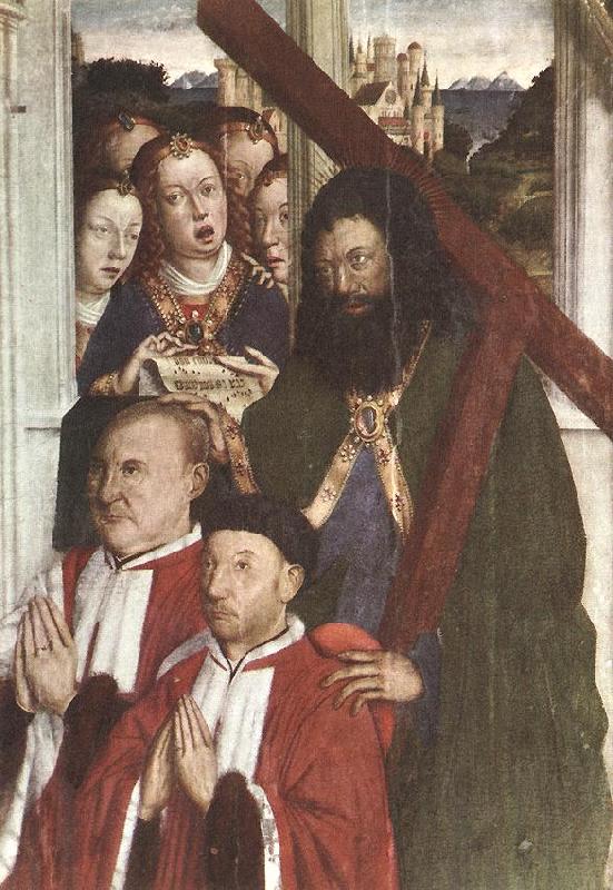 DALMAU, Lluis Altarpiece of the Councillors (detail) fg